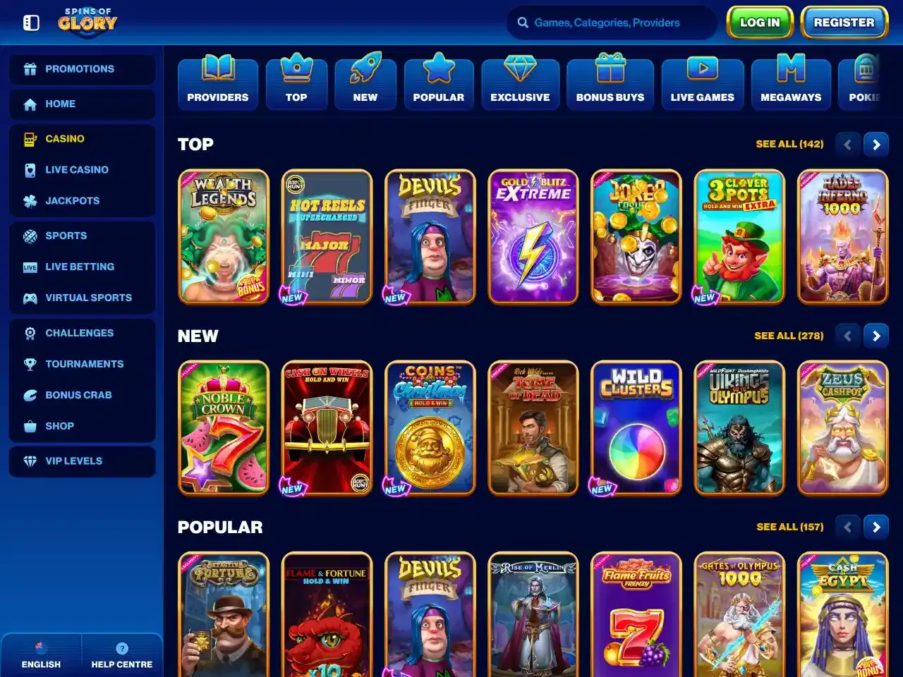 Spins of Glory screenshot